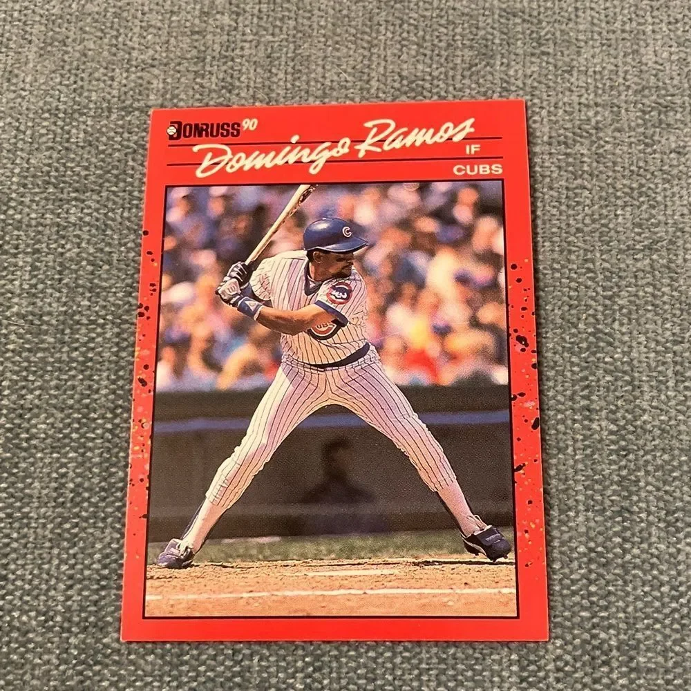 1990 Donruss Chicago Cubs Baseball Card Trading Card